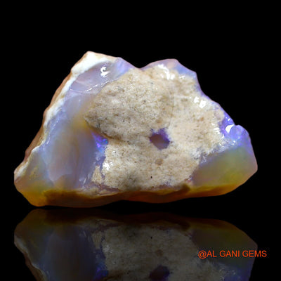Natural Untreated Fire Opal Loose Gemstone Fancy Rough From Australia 12.20 Cts 21x14x9 mm RA-90
