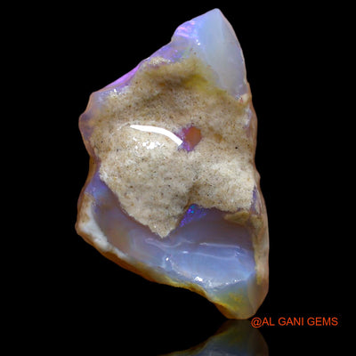 Natural Untreated Fire Opal Loose Gemstone Fancy Rough From Australia 12.20 Cts 21x14x9 mm RA-90