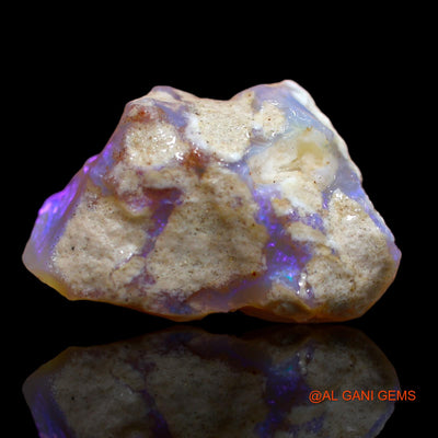 Natural Untreated Fire Opal Loose Gemstone Fancy Rough From Australia 12.20 Cts 21x14x9 mm RA-90