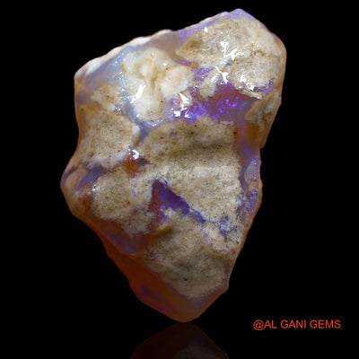 Natural Untreated Fire Opal Loose Gemstone Fancy Rough From Australia 12.20 Cts 21x14x9 mm RA-90