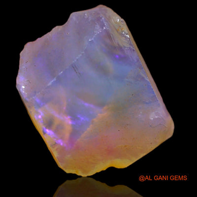 Natural Untreated Fire Opal Loose Gemstone Fancy Rough From Australia 3.80 Cts 12x10x5 mm RA-915