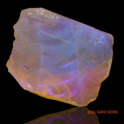 Natural Untreated Fire Opal Loose Gemstone Fancy Rough From Australia 3.80 Cts 12x10x5 mm RA-915