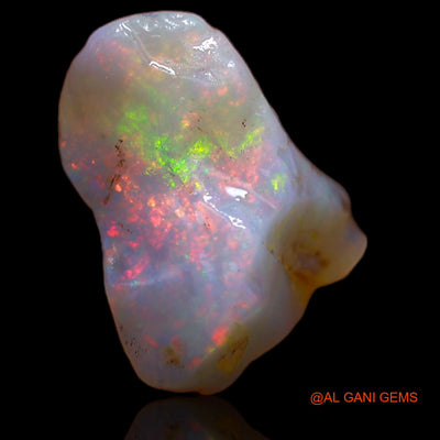 Natural Fire Opal Gemstone 3.75 Cts Loose Fancy Rough From Australia 12x8x7 mm RA-916