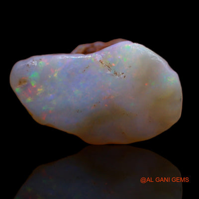 Natural Fire Opal Gemstone 3.75 Cts Loose Fancy Rough From Australia 12x8x7 mm RA-916