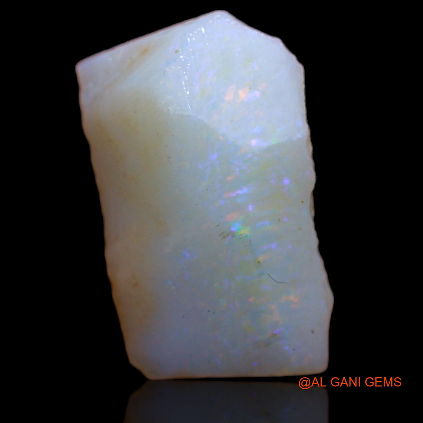 3.80 Cts Natural Australian Fire Opal Fancy Rough Loose Gemstone For Jewelry 13x8x5 mm RA-917