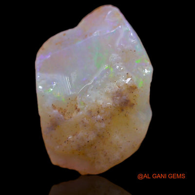 Natural Fire Opal Gemstone 3.45 Cts Loose Fancy Rough From Australia 14x9x4 mm RA-918
