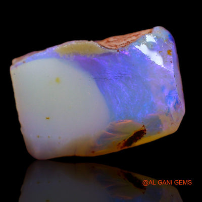 Natural Untreated Fire Opal Loose Gemstone Fancy Rough From Australia 4.35 Cts 13x9x5 mm RA-919