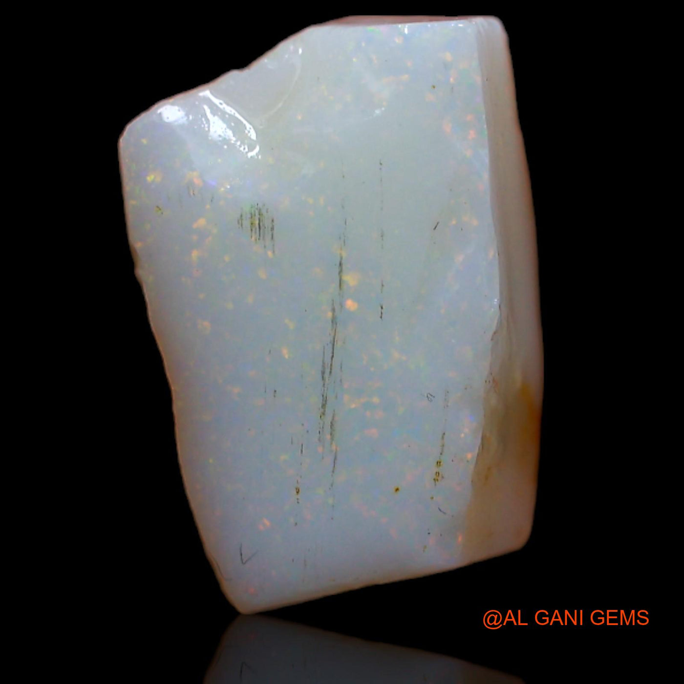 5.80 Cts Unheated Australian Fire Opal Loose Gemstone Fancy Rough Natural 13x9x5 mm RA-920