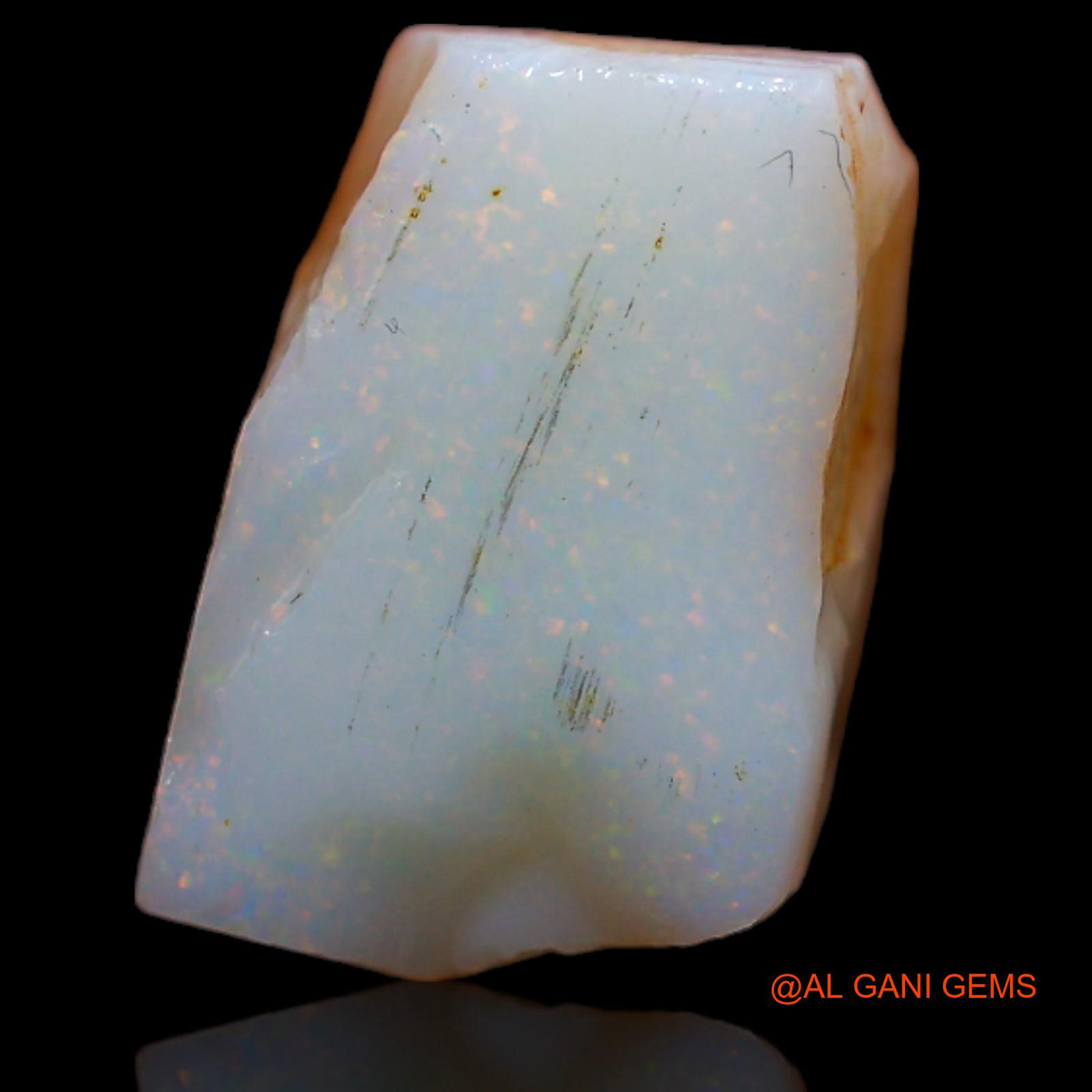 5.80 Cts Unheated Australian Fire Opal Loose Gemstone Fancy Rough Natural 13x9x5 mm RA-920