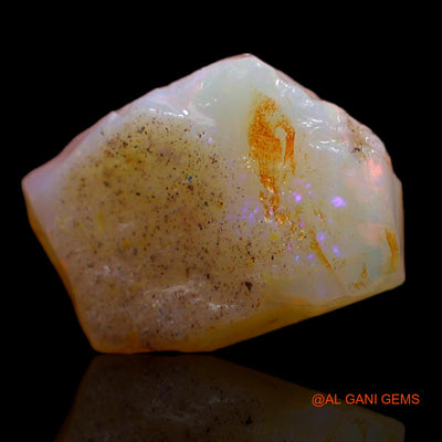 4.00 Cts Unheated Australian Fire Opal Loose Gemstone Fancy Rough Natural 13x10x4 mm RA-921