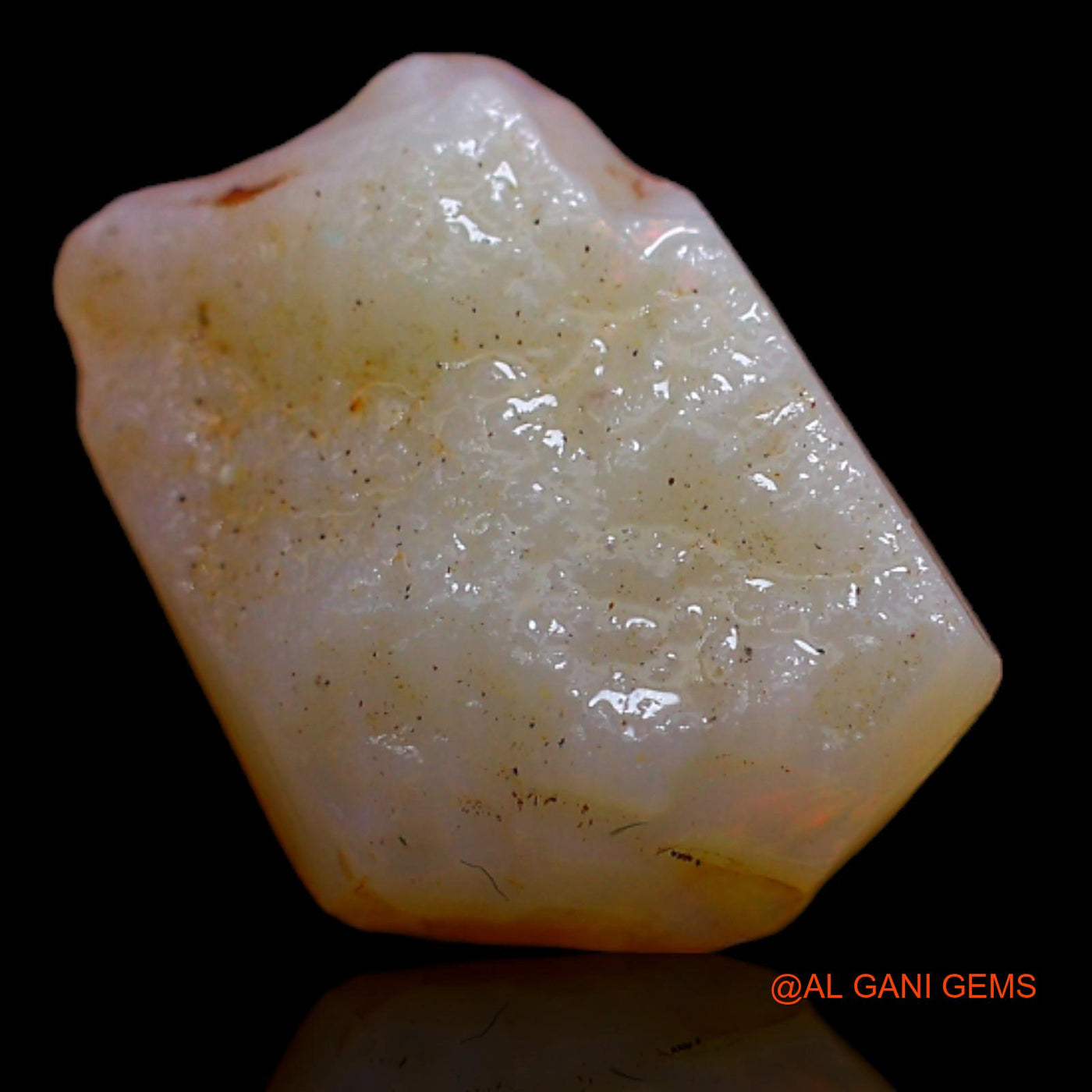 4.00 Cts Unheated Australian Fire Opal Loose Gemstone Fancy Rough Natural 13x10x4 mm RA-921