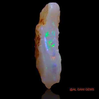 Natural Fire Opal Gemstone 2.60 Cts Loose Fancy Rough From Australia 17x8x4 mm RA-922