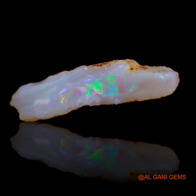 Natural Fire Opal Gemstone 2.60 Cts Loose Fancy Rough From Australia 17x8x4 mm RA-922
