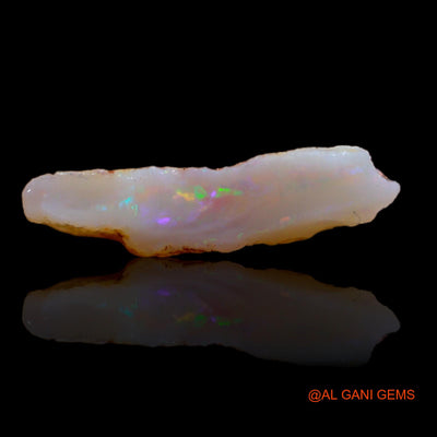 Natural Fire Opal Gemstone 2.60 Cts Loose Fancy Rough From Australia 17x8x4 mm RA-922