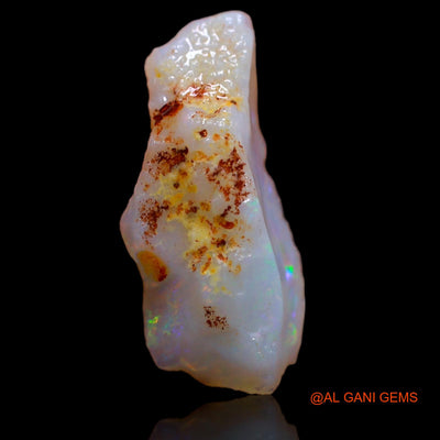 Natural Fire Opal Gemstone 2.60 Cts Loose Fancy Rough From Australia 17x8x4 mm RA-922