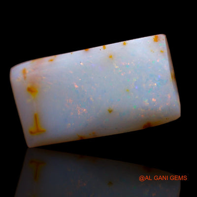 3.65 Cts Natural Australian Fire Opal Fancy Rough Loose Gemstone For Jewelry 14x7x4 mm RA-923