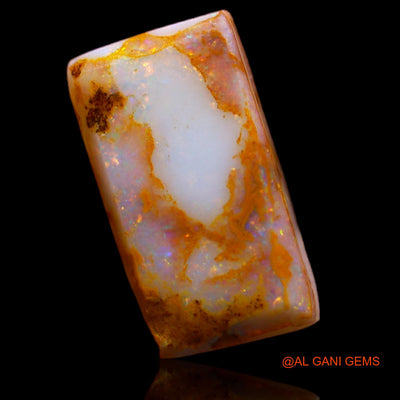 3.65 Cts Natural Australian Fire Opal Fancy Rough Loose Gemstone For Jewelry 14x7x4 mm RA-923