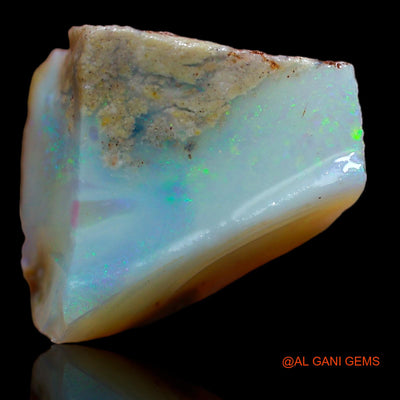 7.65 Cts Natural Australian Fire Opal Loose Gemstone Fancy Rough 13x13x7 mm RA-92