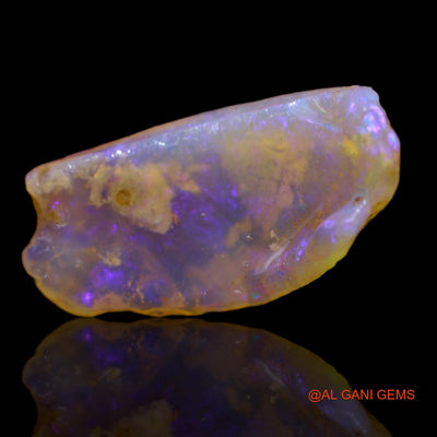 2.45 Cts Natural Australian Fire Opal Loose Gemstone Fancy Rough 17x9x2 mm RA-936