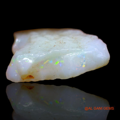 Natural Fire Opal Gemstone 4.90 Cts Loose Fancy Rough From Australia 14x13x5 mm RA-937