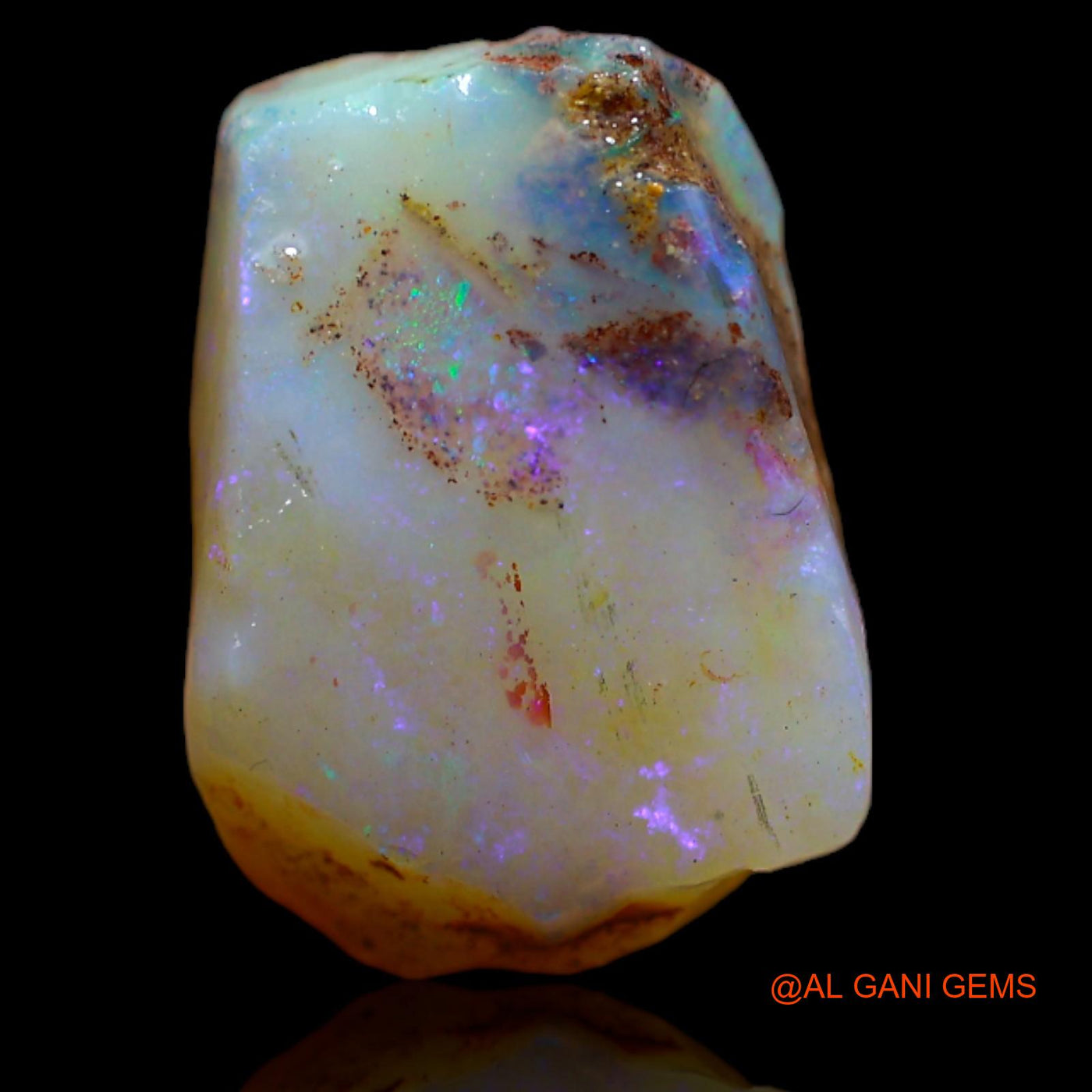 6.50 Cts Natural Australian Fire Opal Fancy Rough Loose Gemstone For Jewelry 15x11x5 mm RA-938