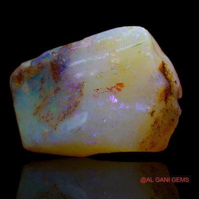 6.50 Cts Natural Australian Fire Opal Fancy Rough Loose Gemstone For Jewelry 15x11x5 mm RA-938