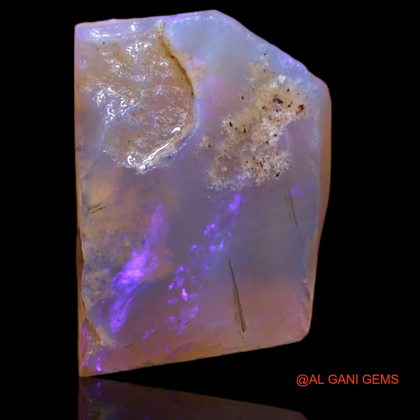 6.50 Cts Natural Australian Fire Opal Loose Gemstone Fancy Rough 15x11x5 mm RA-93