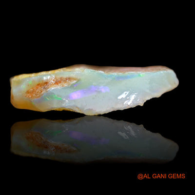 5.60 Cts Natural Australian Fire Opal Fancy Rough Loose Gemstone For Jewelry 16x15x4 mm RA-940
