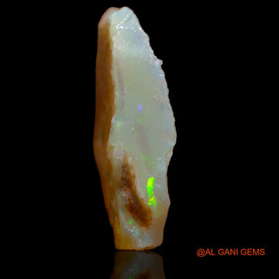 5.60 Cts Natural Australian Fire Opal Fancy Rough Loose Gemstone For Jewelry 16x15x4 mm RA-940