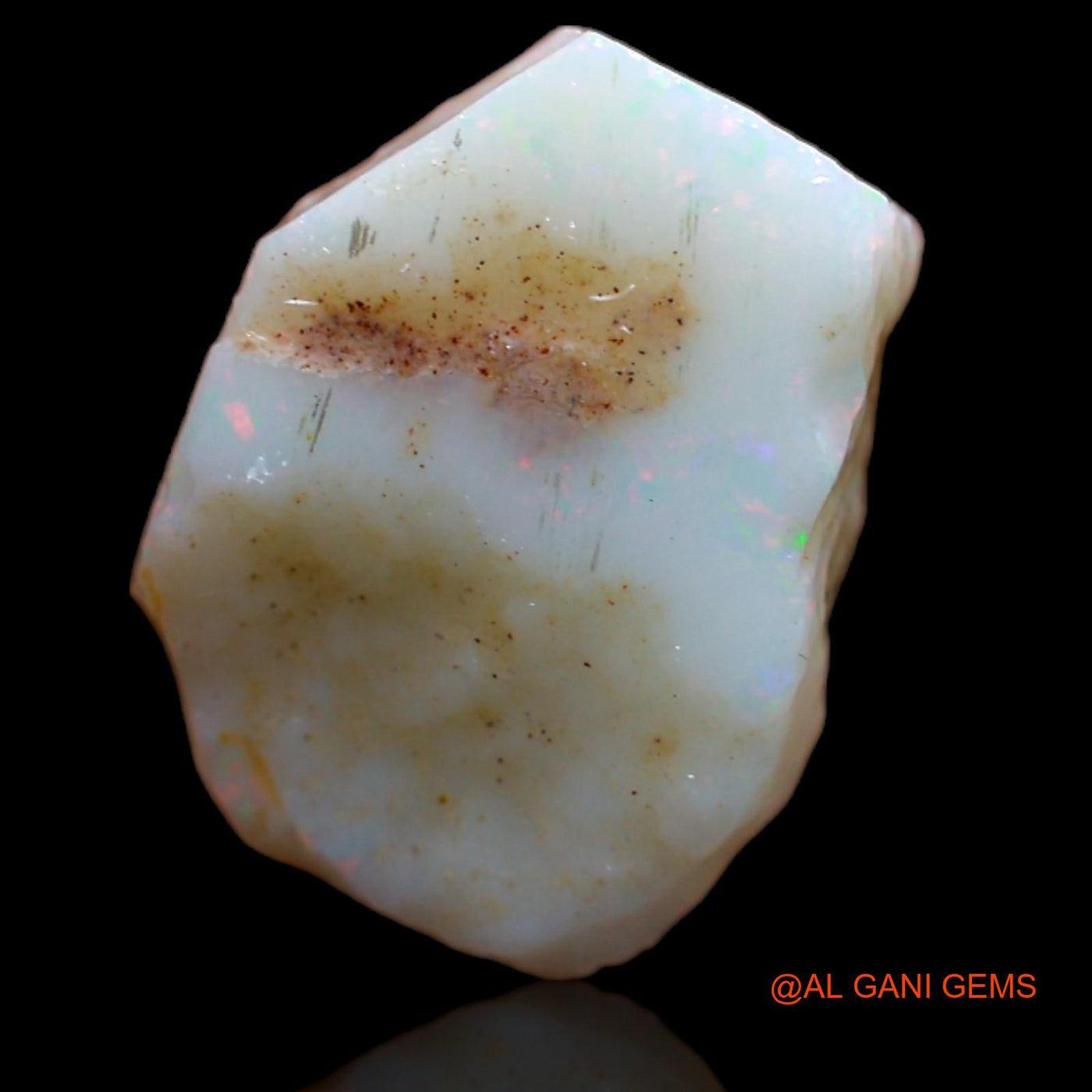 5.40 Cts Unheated Australian Fire Opal Loose Gemstone Fancy Rough Natural 15x12x4 mm RA-941