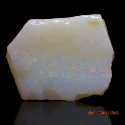 Natural Untreated Fire Opal Loose Gemstone Fancy Rough From Australia 5.65 Cts 14x10x5 mm RA-942