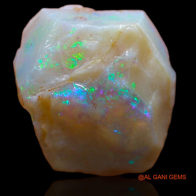 6.55 Cts Natural Australian Fire Opal Loose Gemstone Fancy Rough 13x13x6 mm RA-943