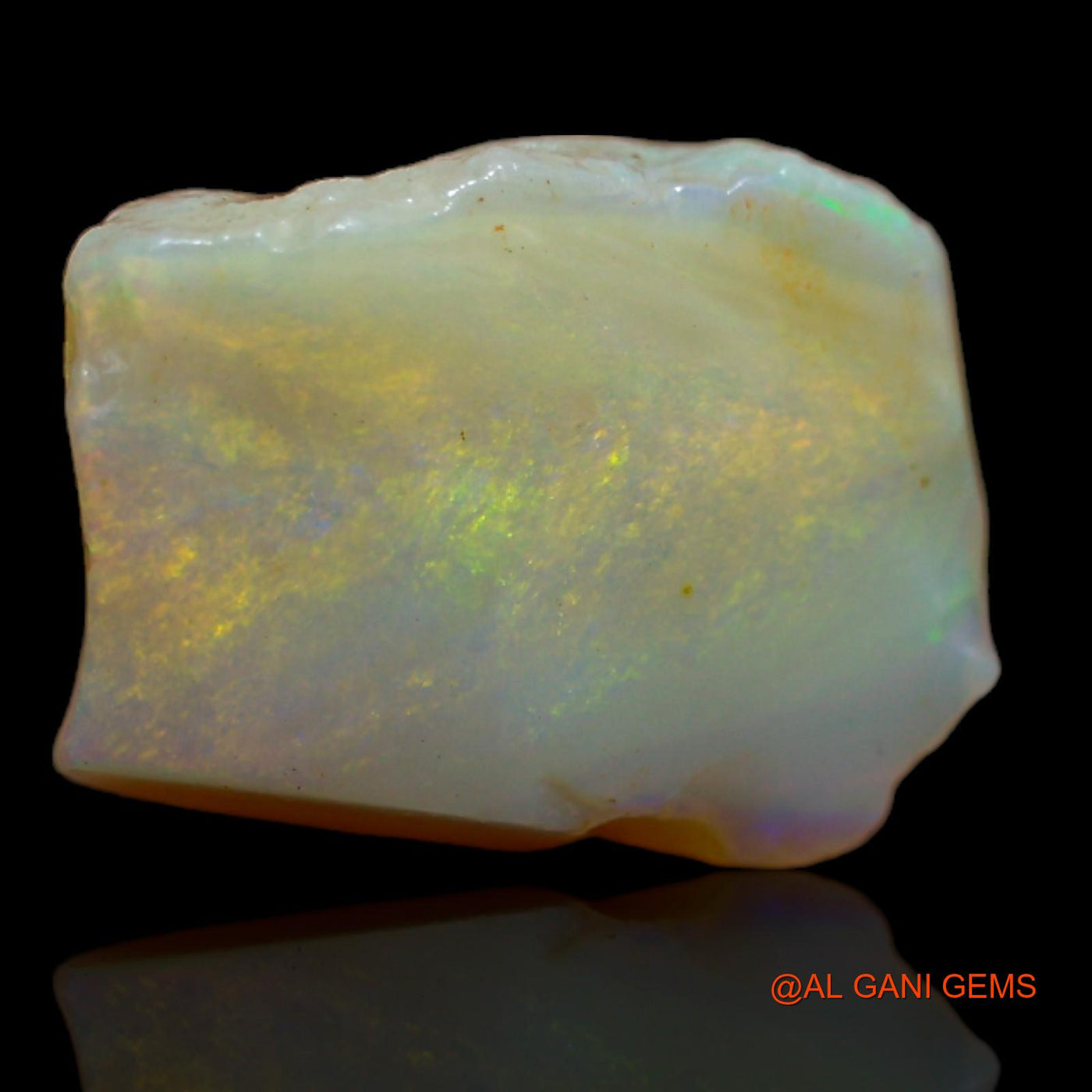 6.65 Cts Unheated Australian Fire Opal Loose Gemstone Fancy Rough Natural 14x11x5 mm RA-944