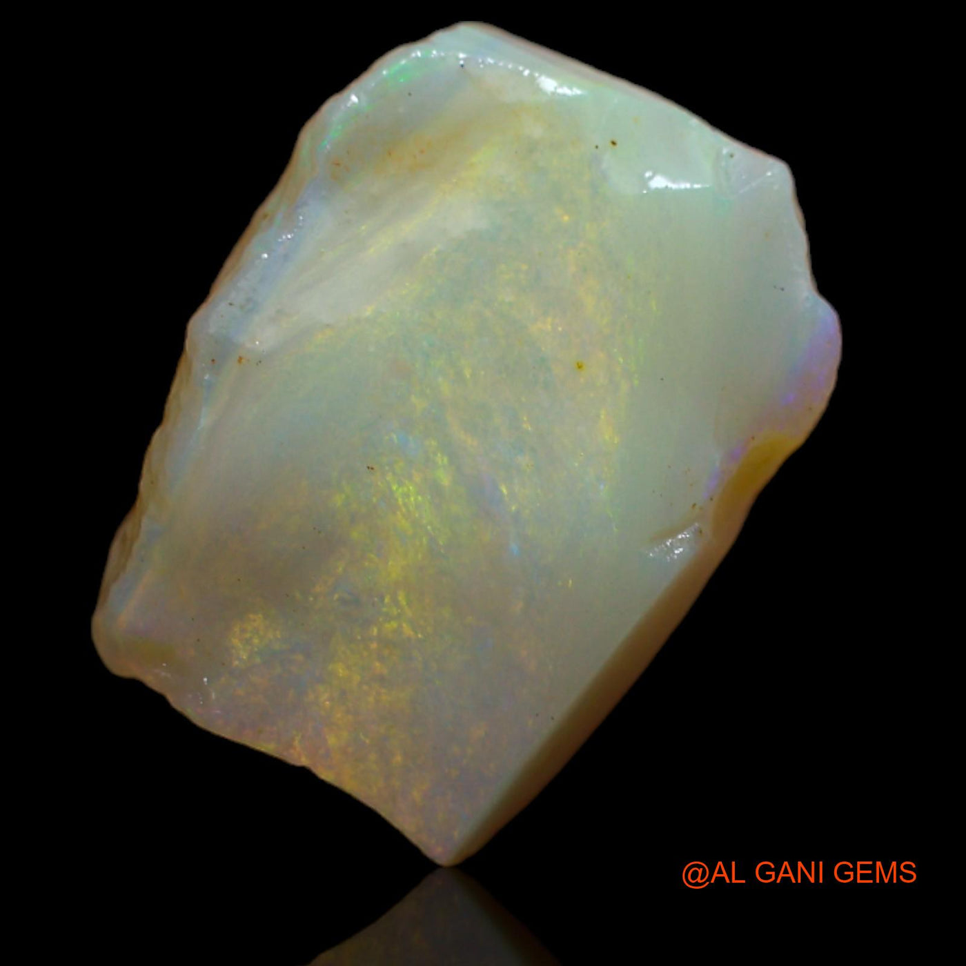 6.65 Cts Unheated Australian Fire Opal Loose Gemstone Fancy Rough Natural 14x11x5 mm RA-944