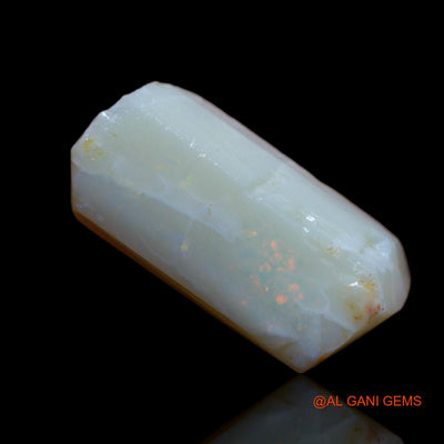 Natural Fire Opal Gemstone 7.15 Cts Loose Fancy Rough From Australia 18x9x5 mm RA-945