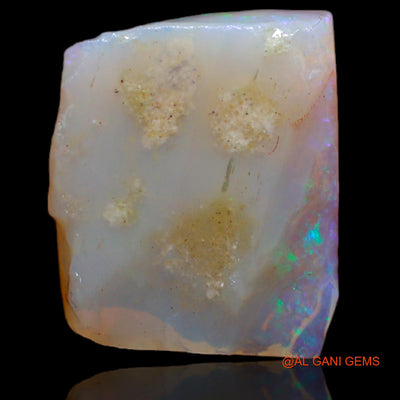 4.00 Cts Natural Australian Fire Opal Loose Gemstone Fancy Rough 13x11x3 mm RA-947