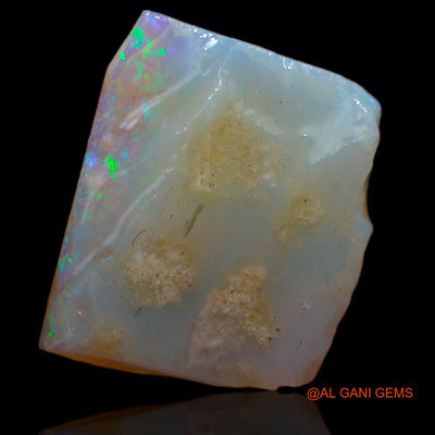 4.00 Cts Natural Australian Fire Opal Loose Gemstone Fancy Rough 13x11x3 mm RA-947