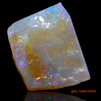 4.00 Cts Natural Australian Fire Opal Loose Gemstone Fancy Rough 13x11x3 mm RA-947