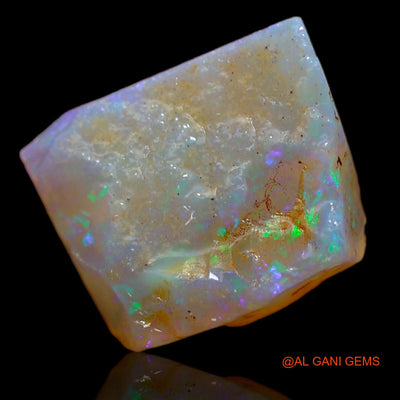4.00 Cts Natural Australian Fire Opal Loose Gemstone Fancy Rough 13x11x3 mm RA-947