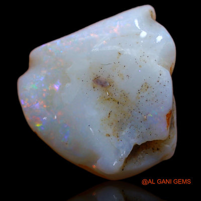 4.90 Cts Natural Australian Fire Opal Loose Gemstone Fancy Rough 14x13x4 mm RA-949