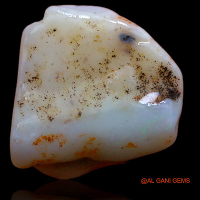 4.90 Cts Natural Australian Fire Opal Loose Gemstone Fancy Rough 14x13x4 mm RA-949