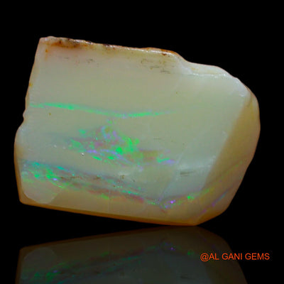 5.20 Cts Natural Australian Fire Opal Loose Gemstone Fancy Rough 14x10x6 mm RA-94