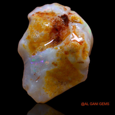 8.00 Cts Unheated Australian Fire Opal Loose Gemstone Fancy Rough Natural 18x13x7 mm RA-950