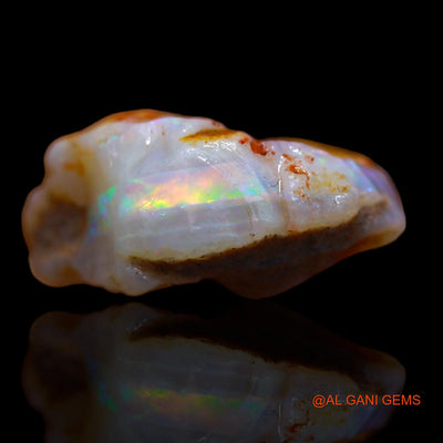 8.00 Cts Unheated Australian Fire Opal Loose Gemstone Fancy Rough Natural 18x13x7 mm RA-950
