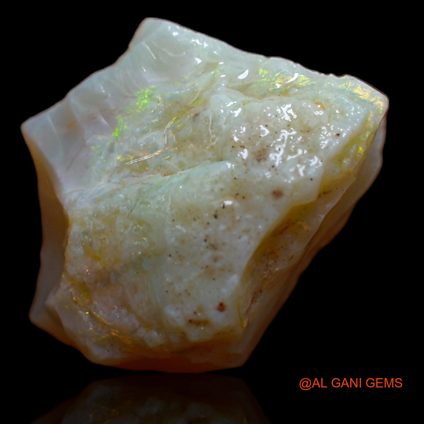 6.00 Cts Natural Australian Fire Opal Loose Gemstone Fancy Rough 13x12x6 mm RA-955