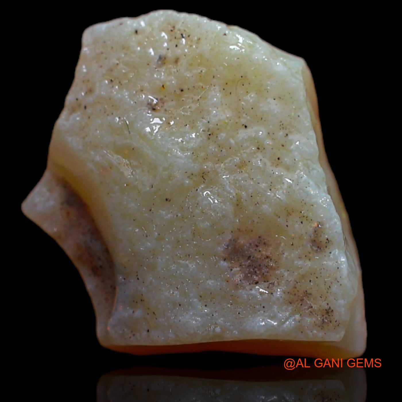 6.00 Cts Natural Australian Fire Opal Loose Gemstone Fancy Rough 13x12x6 mm RA-955