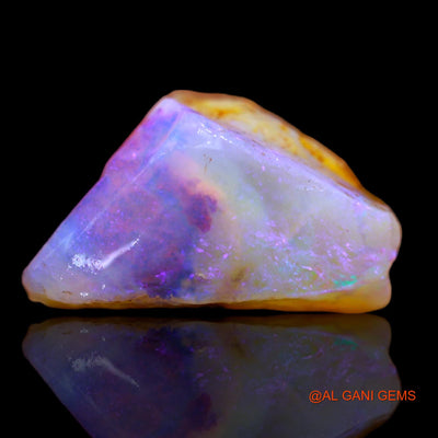 5.45 Cts Natural Australian Fire Opal Loose Gemstone Fancy Rough 15x9x7 mm RA-956