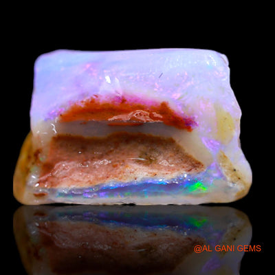 5.45 Cts Natural Australian Fire Opal Loose Gemstone Fancy Rough 15x9x7 mm RA-956