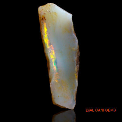 3.60 Cts Natural Australian Fire Opal Loose Gemstone Fancy Rough 16x10x4 mm RA-957