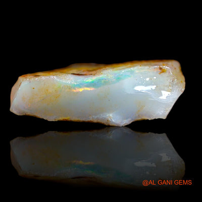 3.60 Cts Natural Australian Fire Opal Loose Gemstone Fancy Rough 16x10x4 mm RA-957